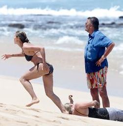 Heidi Klum saves her son from drowning