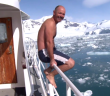 Swimming in the icy waters of the Antarctic Ocean
