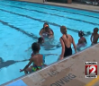 Largest swimming lesson held to teach water safety