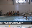 Swim team teaches water safety