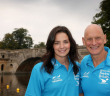 Keri-Anne Payne And Duncan Goodhew Jump In For British Gas Swimbritain At Blenheim Palace