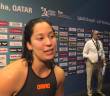 Ranomi Kromowidjojo wins 50m Free in Doha! #ArenaBOOM