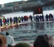 Russia holds first world championship in ice swimming