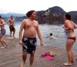 2014 New Year’s Swim in Lake Bled, Slovenia