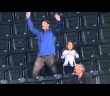 Dad Dancing at Stadium