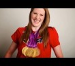 Gold Medalist Missy Franklin Competes in High School