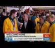 Sunrise : Aussies proud of London effort