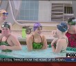 Teens swim for suicide awareness