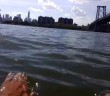 World’s first: Google Glass swims in New York City’s East River