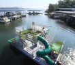 Tarzan Boat – mobile floating water park