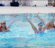3 Synchronized Swimmers Get Trained for “O” by Cirque du Soleil