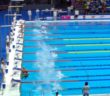 Denied a minute’s silence, Spanish swimmer stands for Barcelona