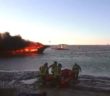 Florida casino boat shuttle fire kills 1; other passengers swim to safety