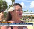 Swimmers and paddlers hit the water for Freedom Swim in Punta Gorda