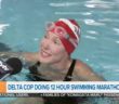 Delta Cop Doing 12 Hour Swimming Marathon