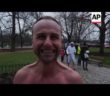 Hundreds brave cold in Czech Christmas swim