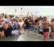 Hundreds of swimmers brave the cold in Dunkirk