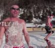 See Russian ice swimmers welcoming 2019 by braving Lake Baikal