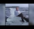 Grandma Sitting on Iceberg to Pose for Photo Gets Carried Out to Sea