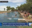 West Texas: World’s Largest Spring-Fed Swimming Pool Reopens After Partial Collapse