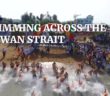 Swimming across the Taiwan Strait