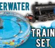 Electric Train Set Vs. Swimming Pool