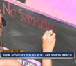‘No swim’ advisory issued for Lake Worth Beach