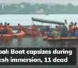 Bhopal: Boat capsizes during Ganesh immersion, 11 dead