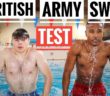 Recruits Attempt Military Swim Test | British Army | Pirbright