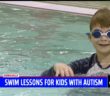 Swim lessons designed for kids with autism
