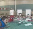 ‘Super Colt’ takes swimming lessons from Spider-Man