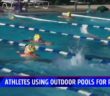 High school swimmers train in outdoor pools, hope for fall season