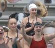 Farmington uses dogs, families as cardboard cutout fans for swim meets Farmington uses dogs, families as cardboard cutout fans for swim meets