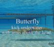 Butterfly Kick Underwater With Arms Above the Head |  Analysis Swim
