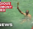 Man Hijacks Religious Ceremony at Adelaide Beach