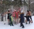 Russians Brave an Icy Dip in Siberia’s Lake Baikal Ahead of New Year