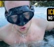 Ice Swim in a Wintery Forest | Freediving Under Ice