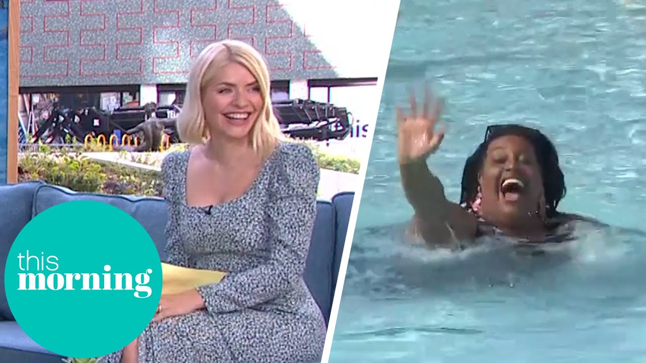 Alison Hammond Goes Swimming in Brighton as Restrictions Ease | This Morning