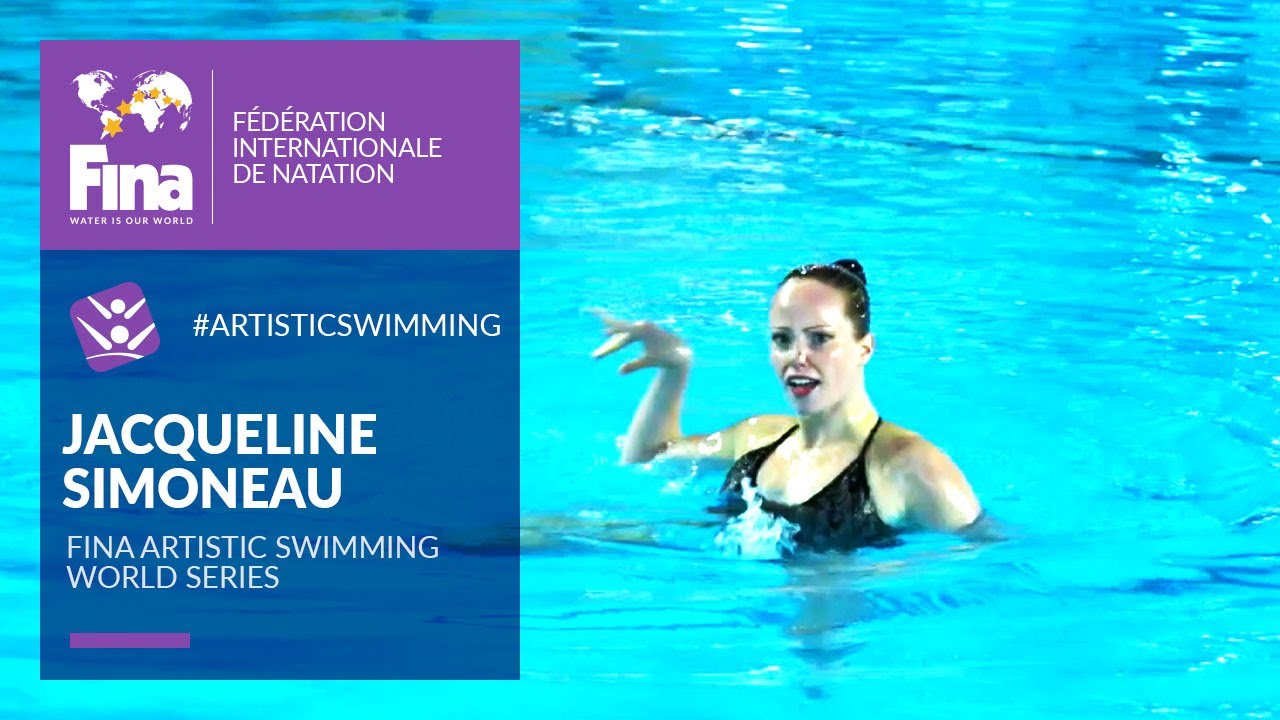 Jacqueline Simoneau – Mesmerising Solo Free Routine | Artistic Swimming World Series 2021