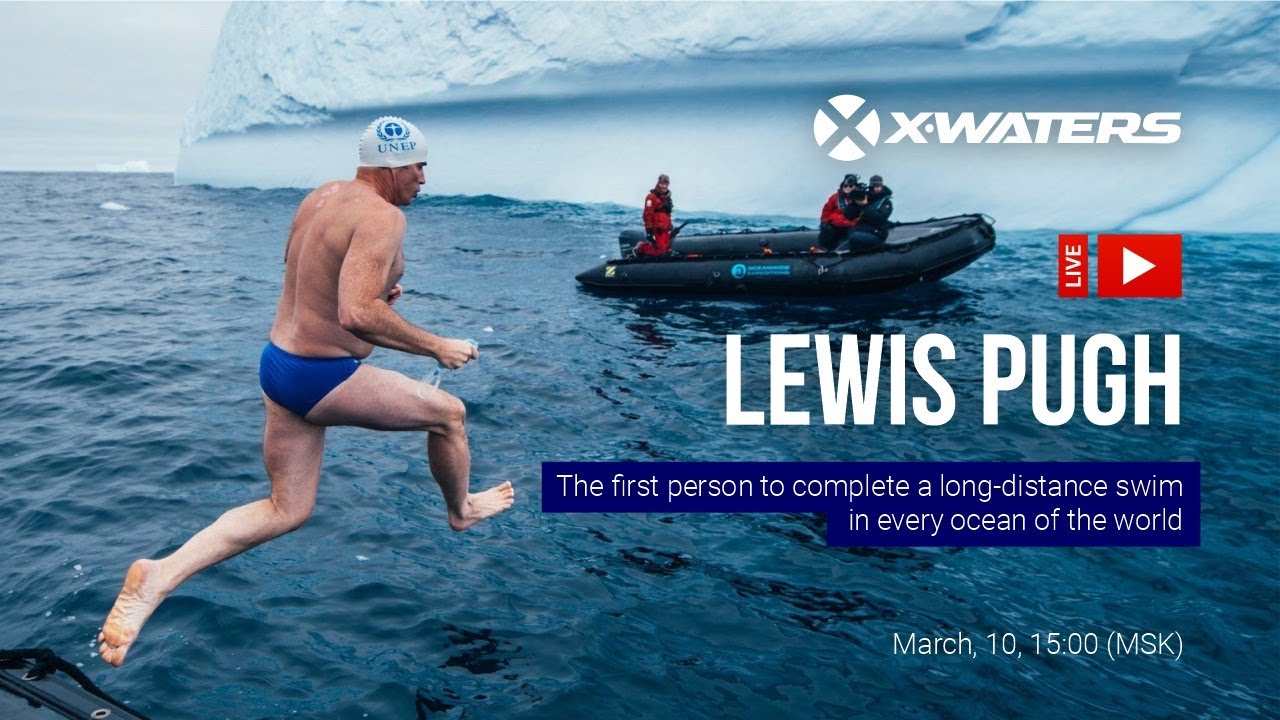 Stream With Lewis Pugh, the First Person To Complete a Longdistance Swim in Every Ocean of the World