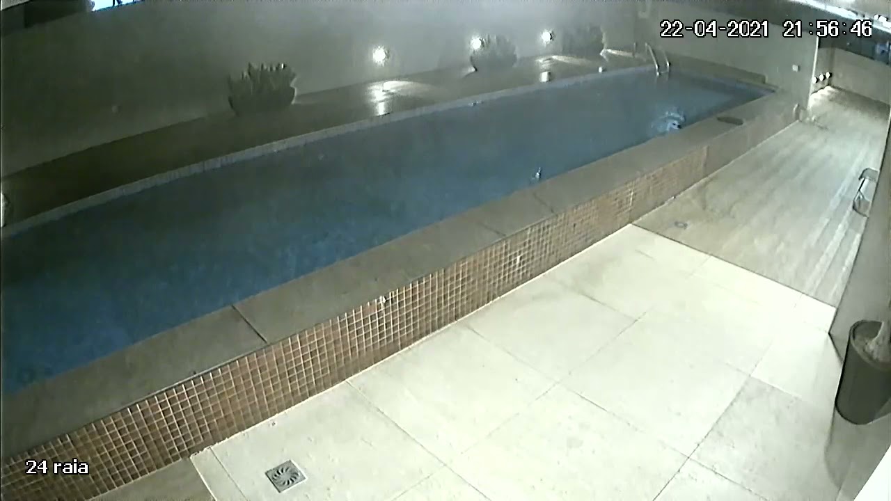 Here’s The Frightening Moment A Swimming Pool Collapsed Into A Condominium’s Garage