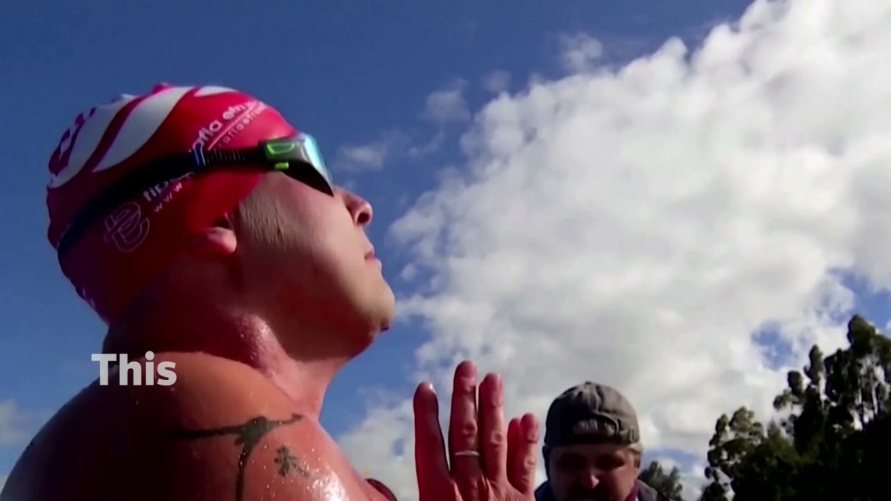 Italian Sets World Record With Lake Titicaca Swim