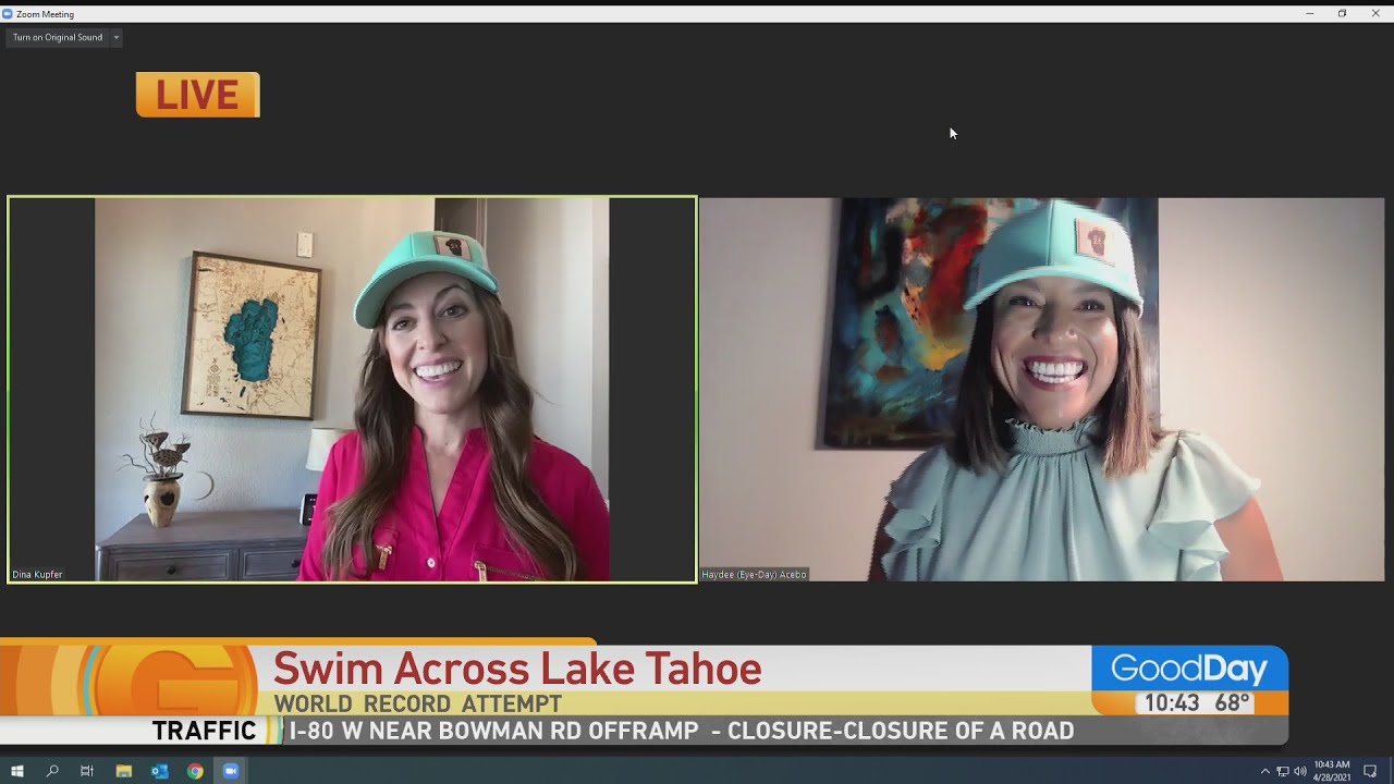 Lake Tahoe Swim – World Record Attempt | Good Day Sacramento