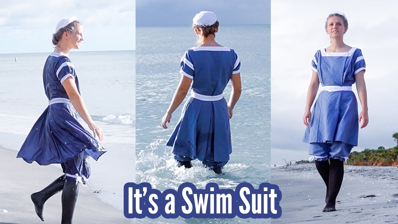 Making a Historical Swim Suit | Edwardian Bathing Costume