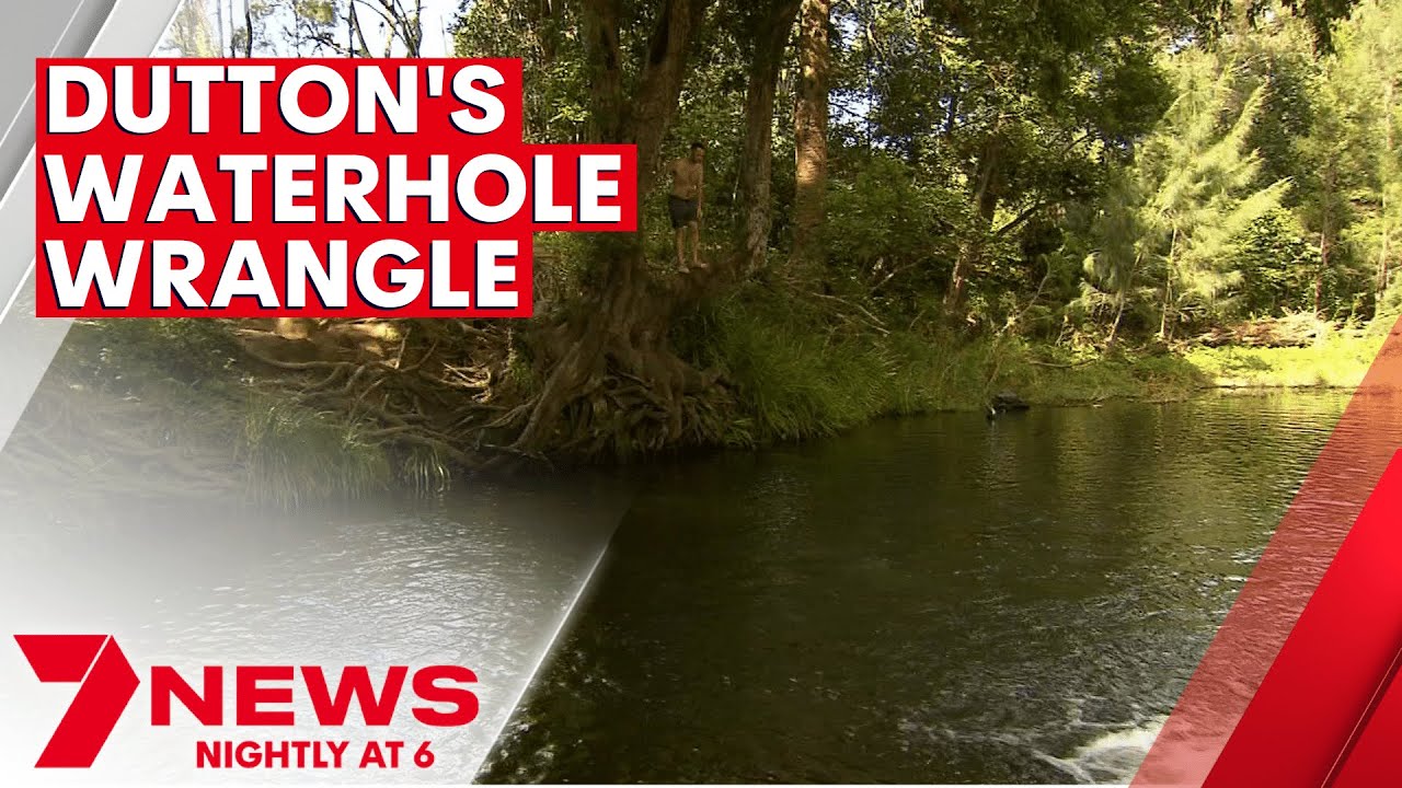 Peter Dutton Could Refuse Access to a Popular Brisbane Swimming Hole | 7NEWS