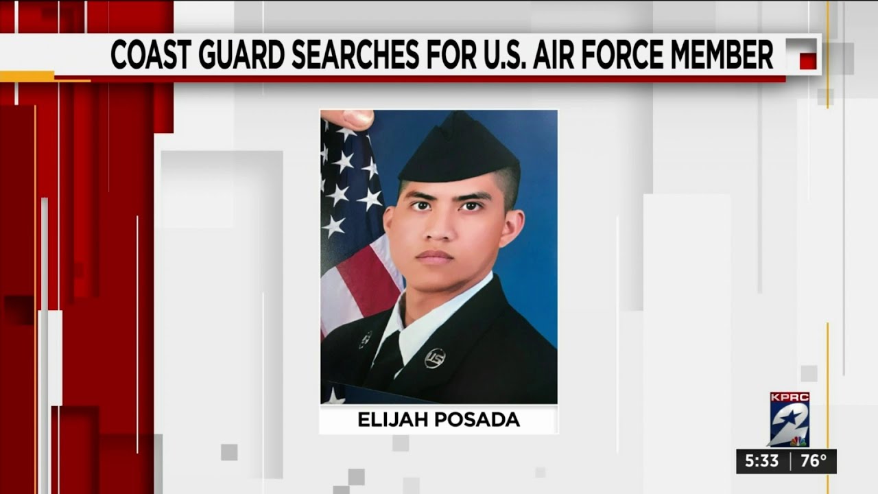 Air Force Member Disappears While Swimming at Surfside Beach in Brazoria County, Coast Guard Says