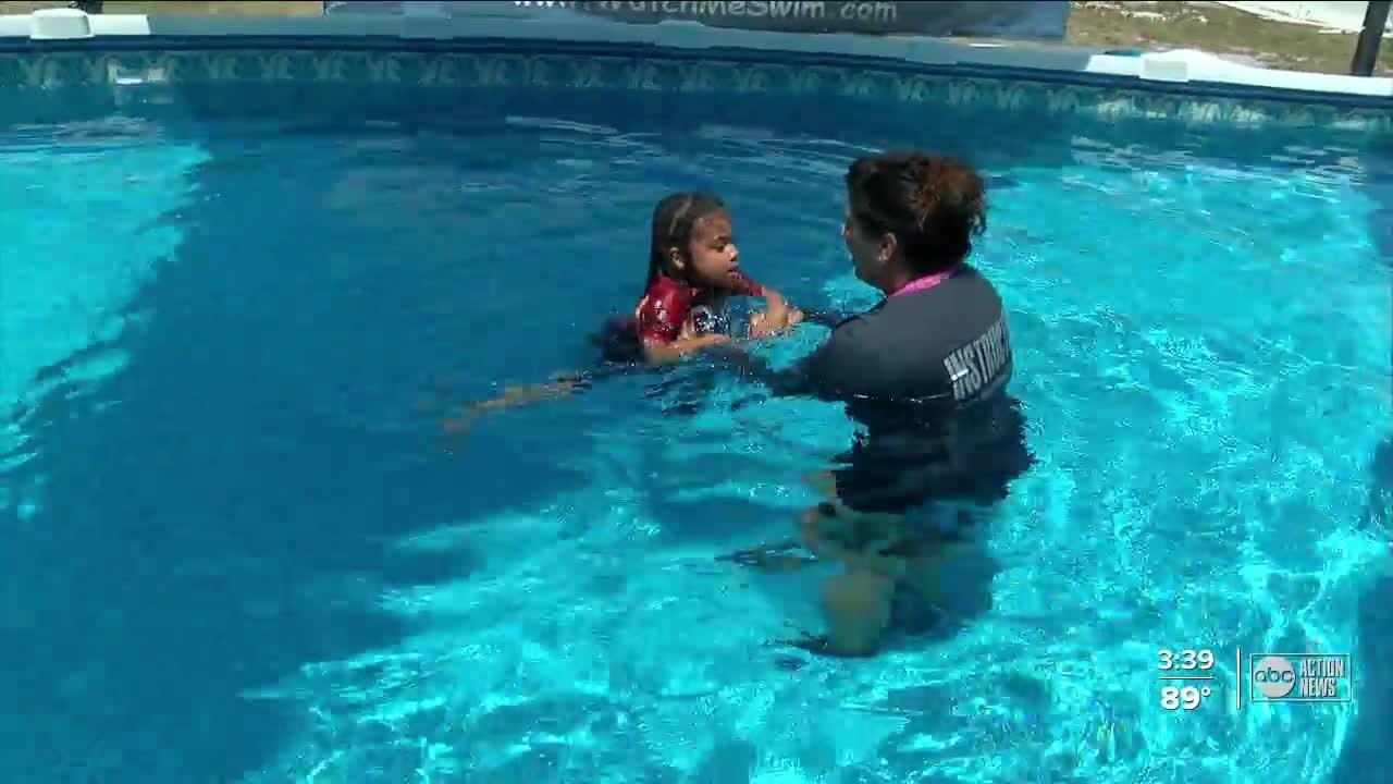 Local Swim School Offering Water Survival Lessons to Low-Income Families | ABC Action News