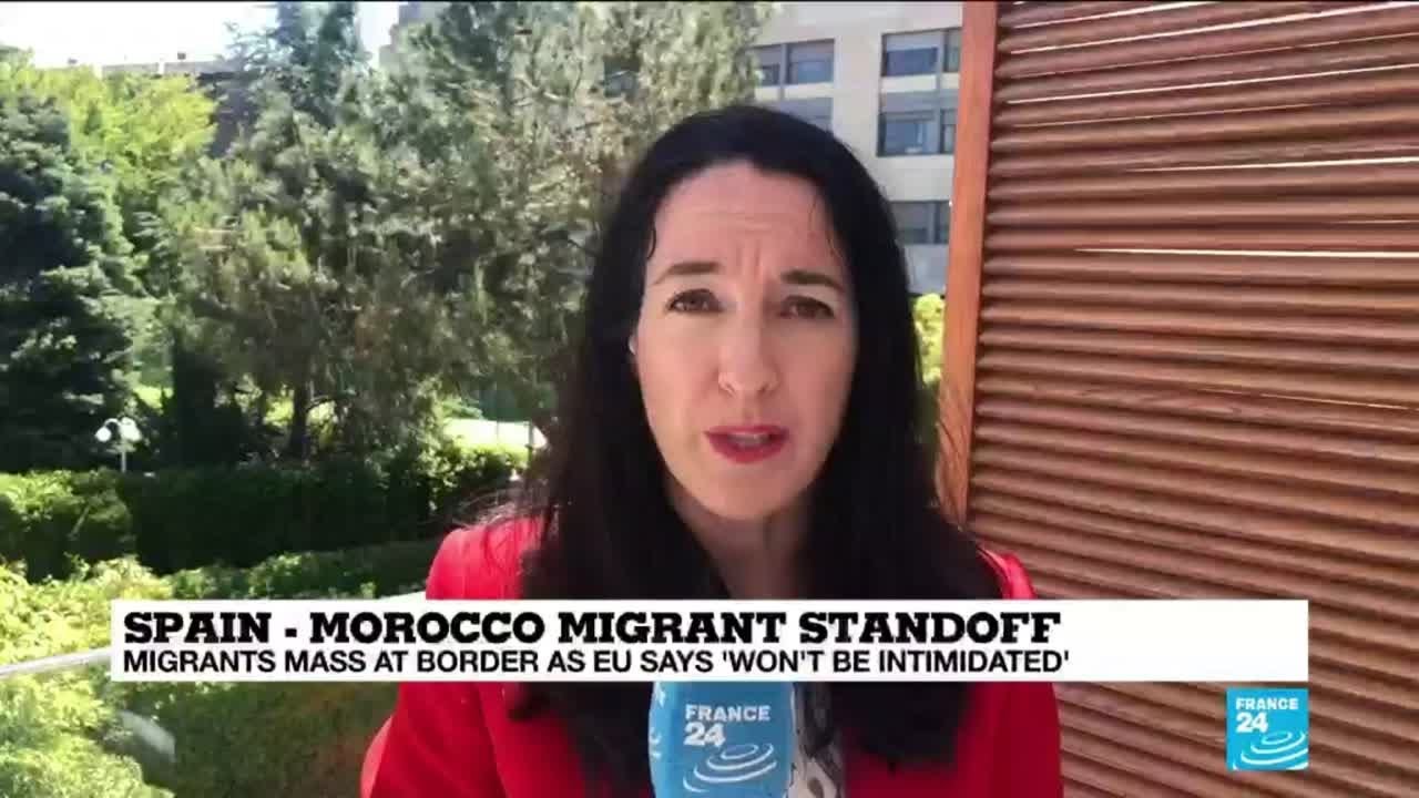 Spain Vows to Restore Order After Thousands Swim Into Ceuta From Morocco | FRANCE 24 English