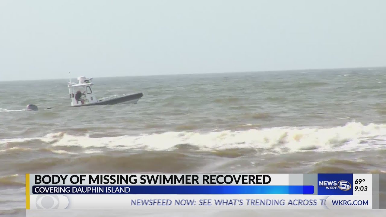 Update: Body of Missing Dauphin Island Swimmer Found