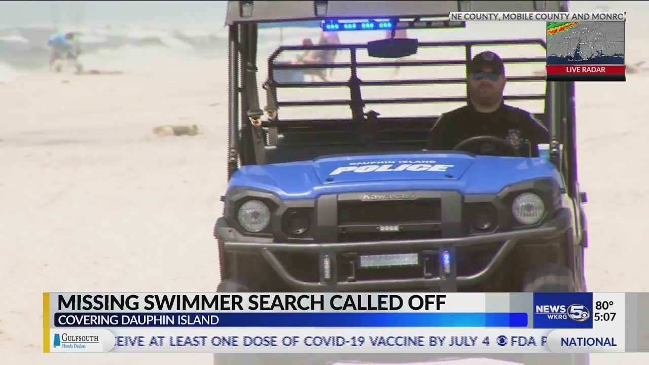 Video: Southern Miss Issues Statement as Search Continues for Missing Swimmer off Dauphin Island